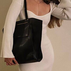 Vince Camuto leather tote bag
